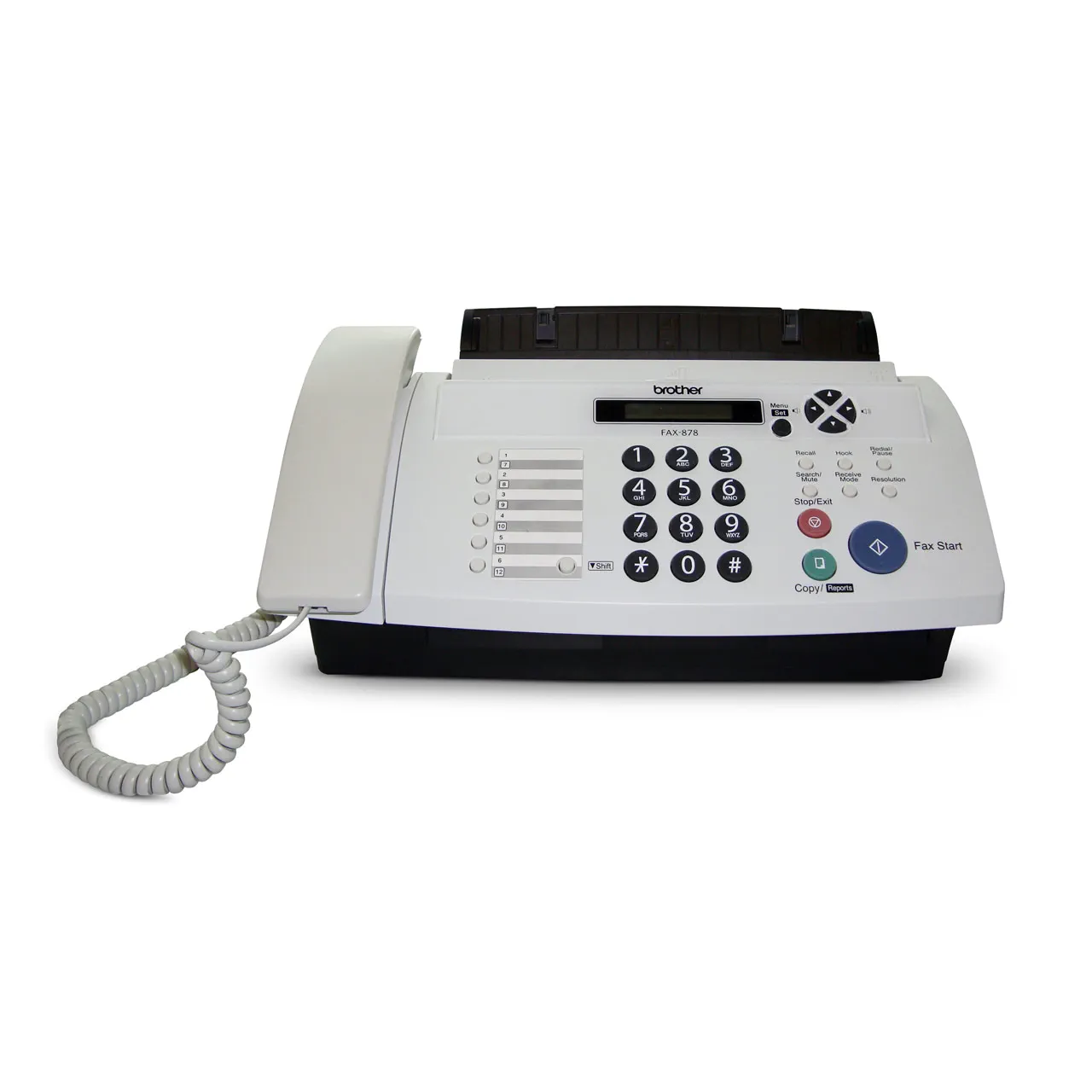 How does a fax machine work?