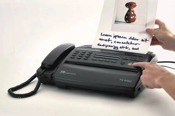 How to use a fax machine?