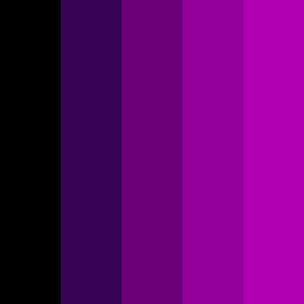 purple and black color palette