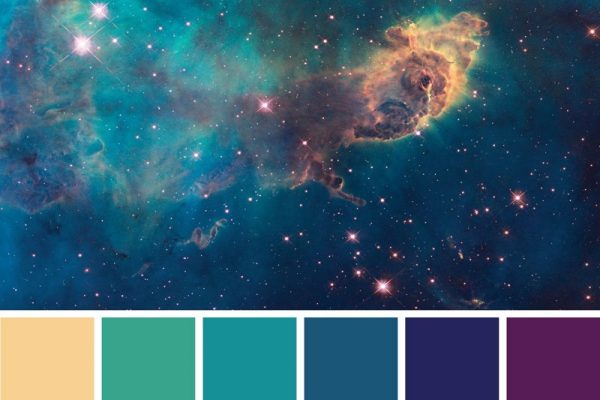 nebula color palette