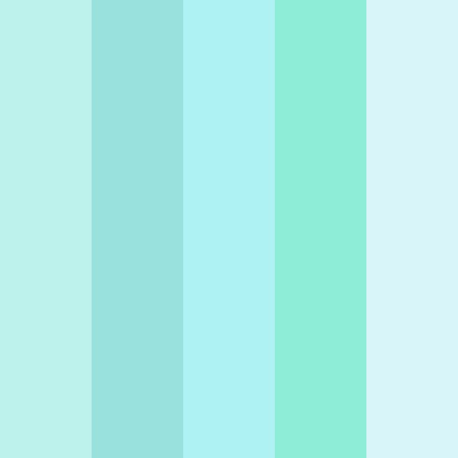 blue pastel color palette