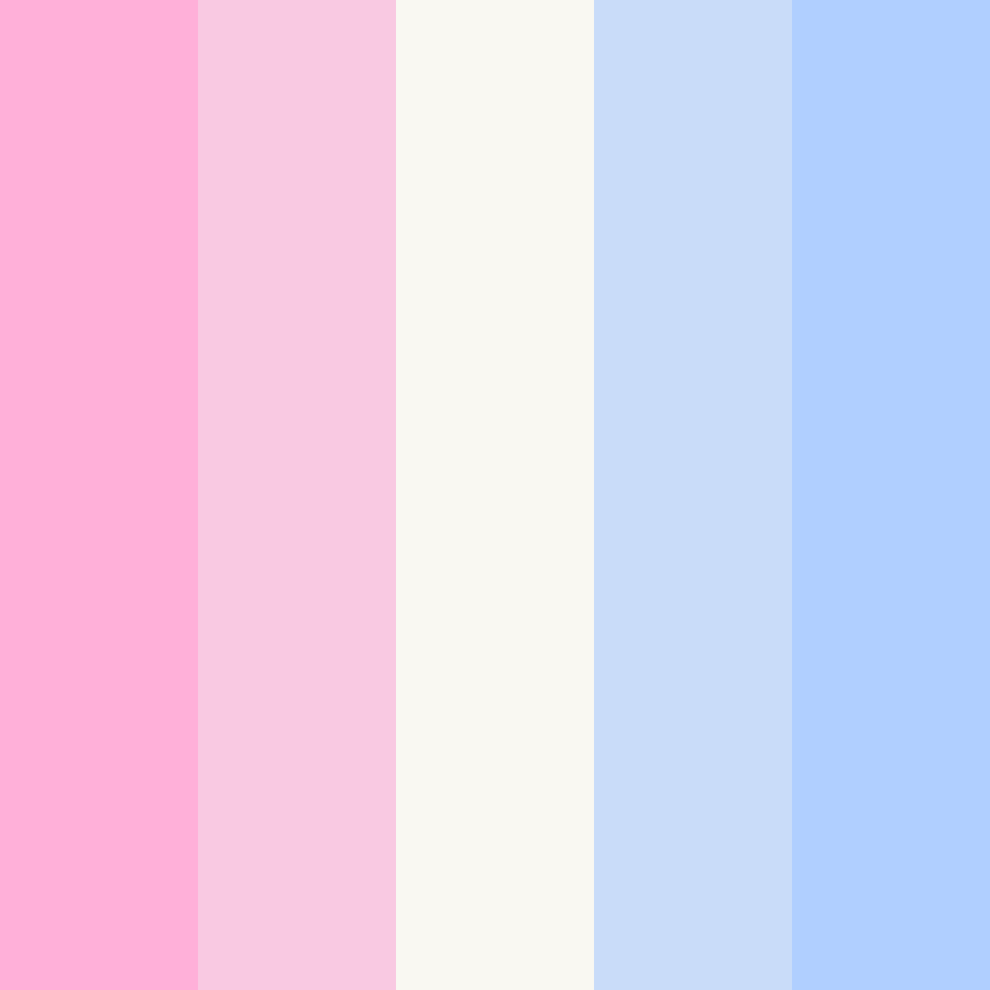 blue pastel color palette