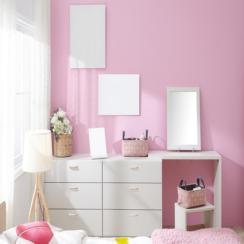 pink and white color palette