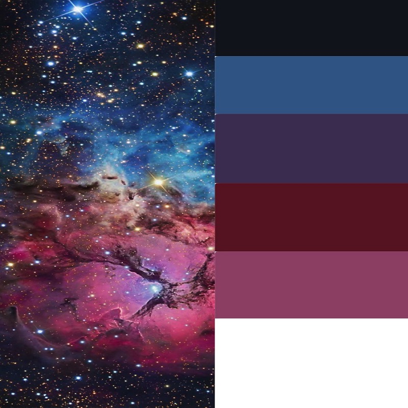 nebula color palette