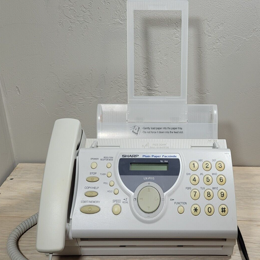 test a fax machine