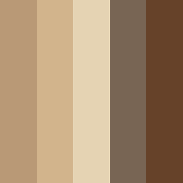 tan color palette