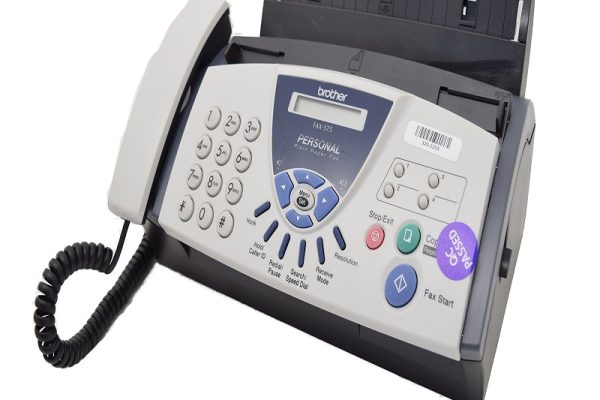 fax machine become popular