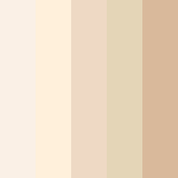 tan color palette