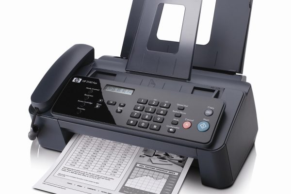 connect a fax machine