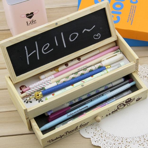 Vintage pencil box