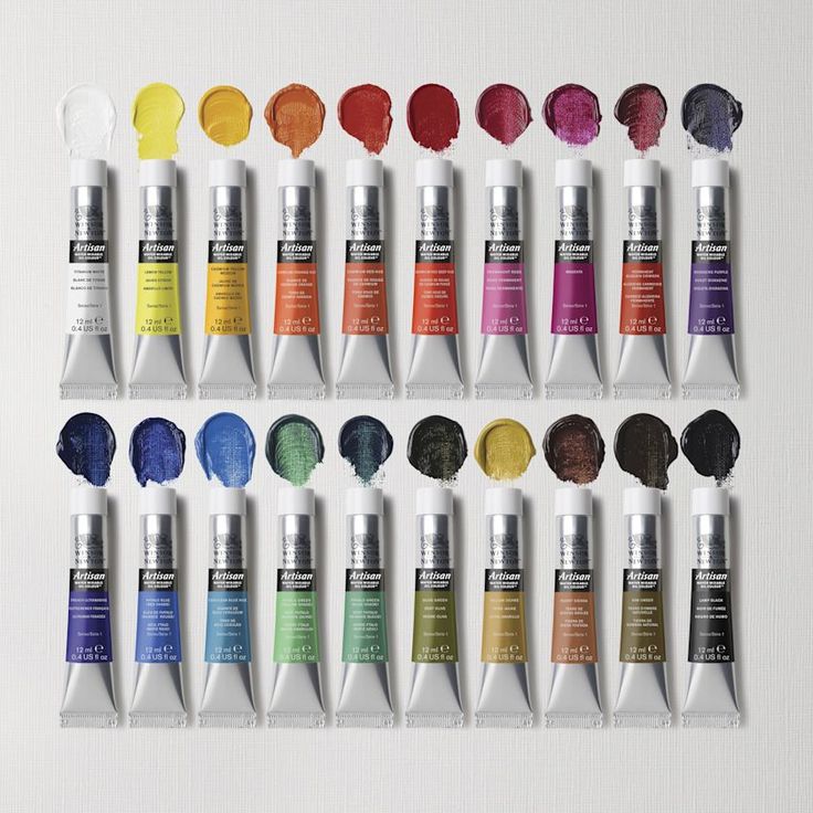 Acrylic paint supplies
