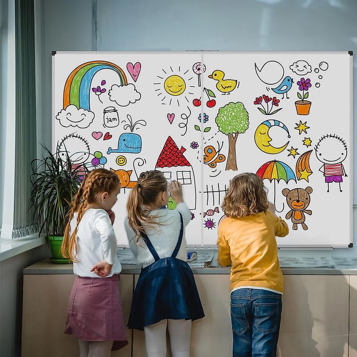 Magnetic dry erase boards