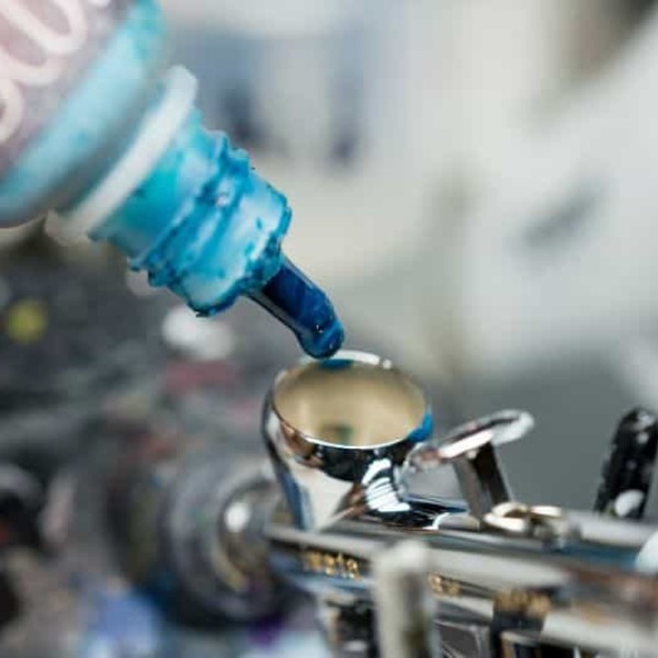 how to dilute airbrush paint